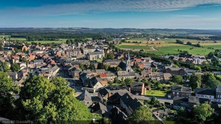 Beauraing, ville de la Famenne au sud de Dinant